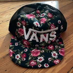 Vans Floral Flat Bill Hat